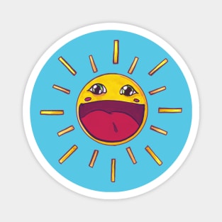 Good Morning Sun Cartoon Magnet